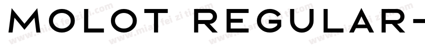 Molot Regular字体转换